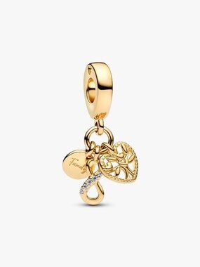 Pandora Family Infinity Triple Dangle Charm